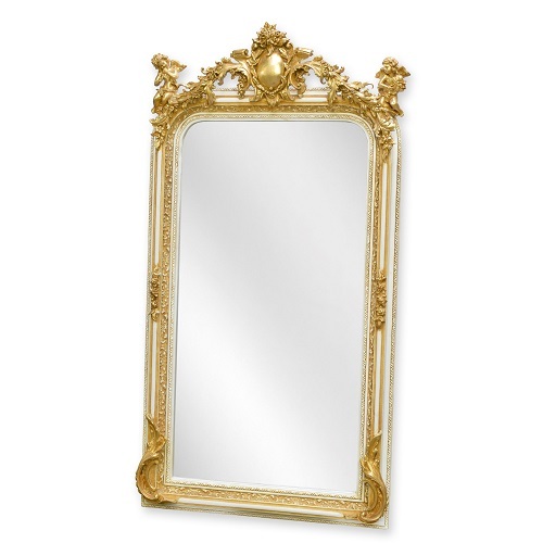 OVERMANTLE AND TRUMEAU MIRRORS