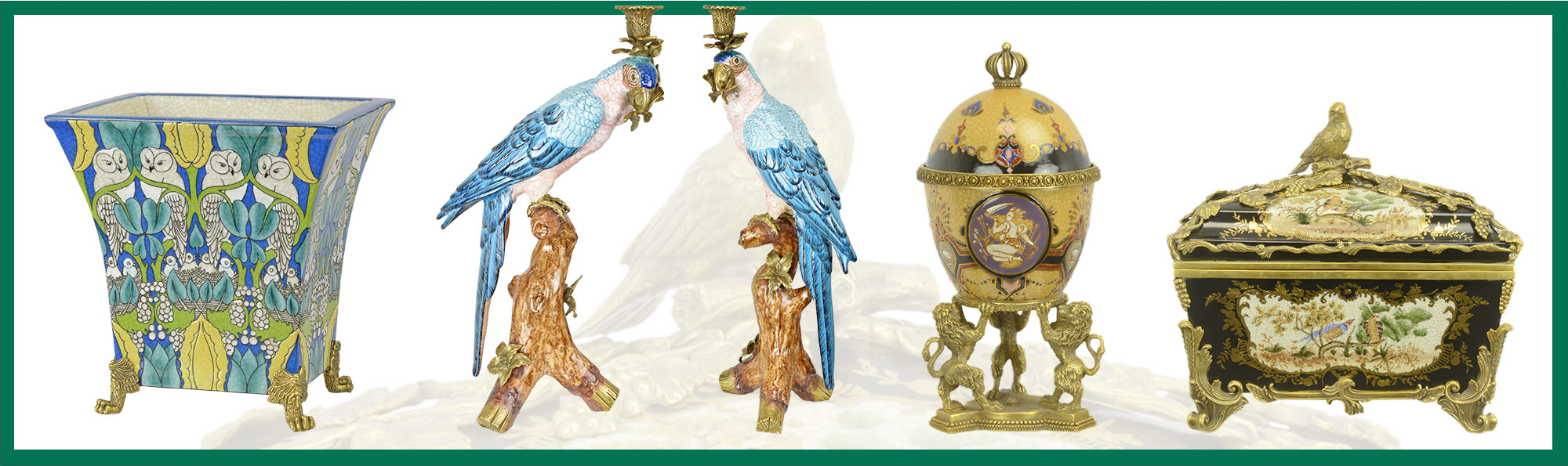 Decosite - Porselein met brons